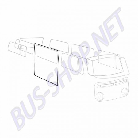 Joint Porte Coulissante VW, Combi Split, Bay Window, 211843792B, 211 843 792 B
