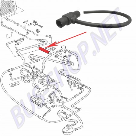 Durite Radiateur VW Transporteur  T25 Boîte Auto