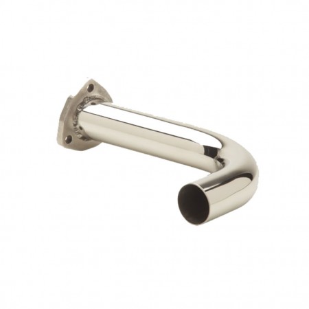 Tube de sortie d'échappement en inox 071251185AS, conçu pour la résistance à la corrosion, adapté aux modèles VW Combi & Transporter essence 1.7 ->2.0. Références : 071251185AS, 071 251 185 AS.