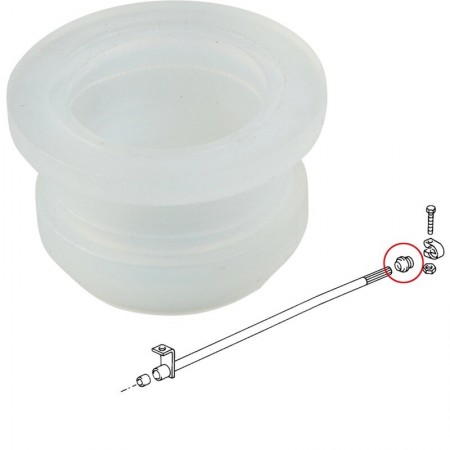 Bague Guide, Tringle Boîte à Vitesse, VW Transporter T25, 1.6L-2.0L, 1979-1982, Diesel, 251711207, 251 711 207