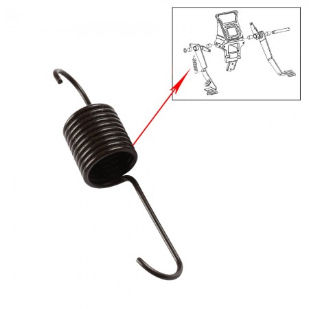 Ressort de pédale, Embrayage, VW Transporter T25/T3, Essence & Diesel, Syncro, 1979-1992, 251721363, 251 721 363