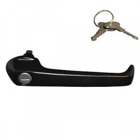Poignée de porte coulissante 8/1984-7/1992 avec 2 clés 251843704E Sur www.bus-shop.net