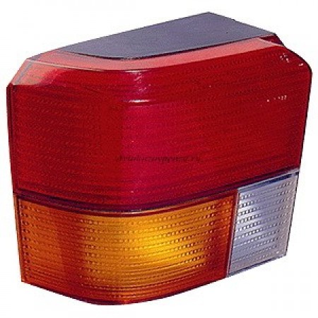Feu-arriere-gauche-VW-Transporter-T4-Orange-Rouge-Blanc