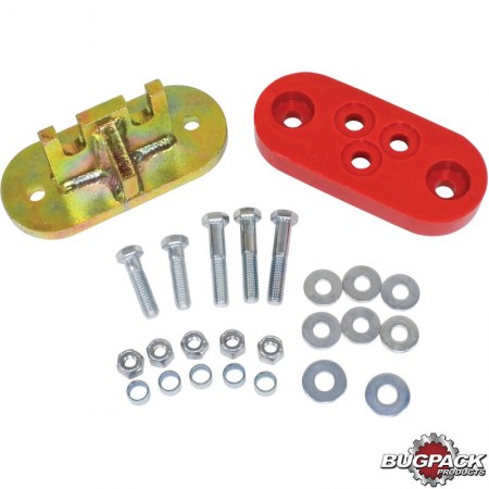 Support Uréthane, Boîte de Vitesses, 3 Points, Châssis Depuis 73, VW Coccinelle, Karmann-Ghia, Buggy, B6-5196-0, B6 5196 0