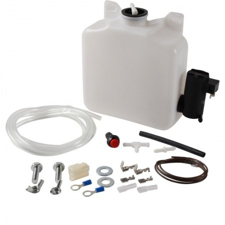 Kit lave-glace électrique, universel, 12V, réservoir, interrupteur, dimensions 21x17x6cm, AC980001