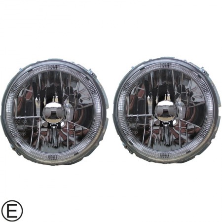 Angel Eyes VW, Optiques Phare Cox, TU219417, Éclairage VW Bus T3, Phare VW Golf 1, TU 219 417, E-mark Homologation.