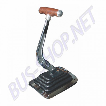 Levier de vitesse, Eliminator, Flat 4, Volkswagen Coccinelle, Karmann Ghia, VW 181, reproduction, levier chromé, poignée en bois, réduction de déplacement, AC711I268, AC,711,I268, AC-711-I268.