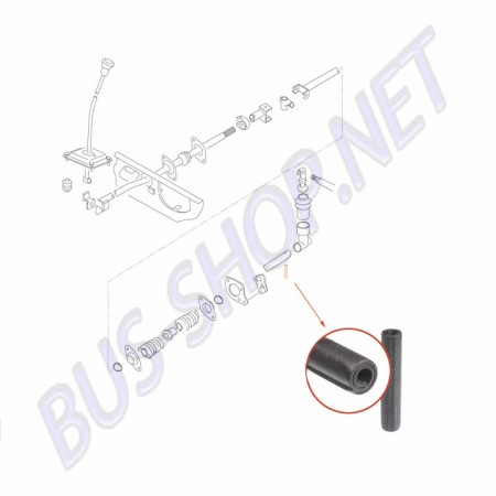 Goupille de verrouillage, VW Transporter T25, dimensions 6 x 32 mm, référence N0233311.