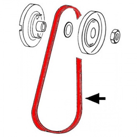 Courroie_V_Optibelt_VW_Coccinelle_T2