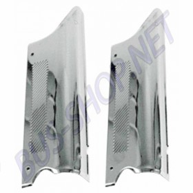 Ensemble de protections de montant de porte en acier inoxydable Empi 00-4578-0 pour VW Coccinelle 1949-1979