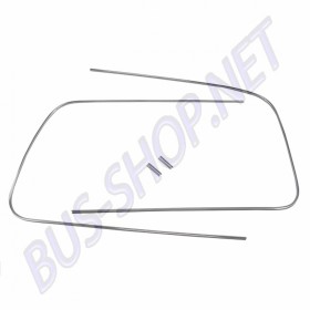 Moulure de Pare-Brise Avant en Aluminium Anodisé Volkswagen Coccinelle Cabriolet -57