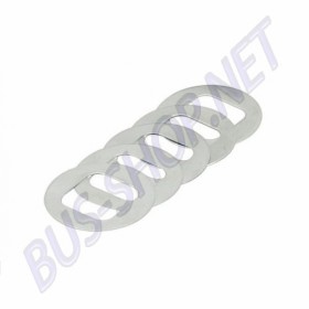 Kit de 5 Rondelles de Réglage pour Poulie d'Alternateur, Aluminium Renforcé