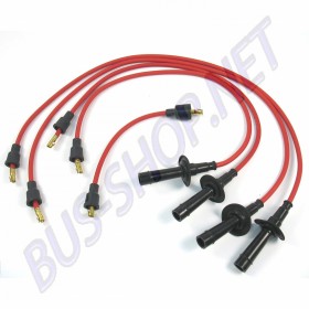 Ensemble de fils d'allumage Pertronix 7mm Rouge pour VW 1200 à 1600cc