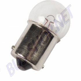 Ampoule d'éclairage de plaque arrière 12V 10W - Modèle BA15s
