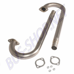 Tubes "J" Inox 38mm pour VW Type 3, Vintage Speed, La Paire