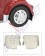 Sabots d'aile, Coccinelle, Inox, 0064400, 00.644.0.0, Protection, Universel.
