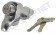 Poignée avec serrure  de capot moteur  68-7/1971 Chromé 211827503DR Sur www.bus-shop.net