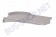 Tôle support de joint tour moteur pour T2 1950-1967 - Gauche (Silver Weld Through, Référence 211813167)