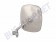  Rétroviseur Gauche 211857513Finox pour Volkswagen Combi 8/1967-7/1979, Bras Chromé, Support de Miroir en Inox Poli