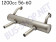 Échappement silencieux CSP High-Flow | Coccinelle Karmann '56-'60 1200cc | Jusqu'à 90cv 251001030HF 251 001 030HF