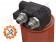 Adaptateur droit DASH 8 mâle-mâle M18x150 convexe 1180400818C