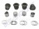Kit Cylindrée 1600 Origine MAHLE pour Volkswagen, 85.5 x 69mm, Réf 311198069F