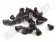 Joints/capuchons d'agrafe de moulures/joncs ou de garnitures/panneaux de portes (lot de 48 pièces).