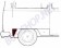 Bas d'aile arrière droite pour Volkswagen Combi T2 Bay Window 68 -> 70