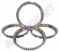 Jeu de 4 Cercles Enjoliveurs en INOX Poli pour Roues en Acier 15" (1953 - 2023)