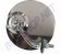Rétroviseur, rond, Lucas, acier inoxydable, 4 pouces, 101.6 mm, AC857251, AC8-57-251, côté passager.