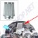 Filtre à air chromé conique universel nettoyable Empi 00-9002-0 pour divers carburateurs