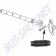Vis de Réglage Culbuteur, Volkswagen, M9x26mm, 025109451, 025-109-451, Type 1 Mexico, 1600cc, 1900cc, Traitement Thermique, Durabilité
