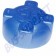 Bouchon réservoir liquide de refroidissement, 171121321D, VW Golf, VW Jetta, moteur 1.1-1.8, moteur 1.0-1.8, années 04/74-07/89, matière plastique, couleur bleue, référence connue, Audi, VW, VAG, 171121321, 443121321