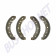 Mâchoires garnitures de frein avant pour Volkswagen 1200-1300 de 1957 à 7/1964 - Réf 113609237D (230x40mm)