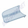 Grille de tableau de bord VW Coccinelle côté gauche avec perçage pour baguette