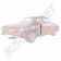 Joint Pilier Porte Gauche Karmann Ghia 141831711A, 141 831 711A