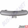 Échappement sport arrière avec double sortie centrale Ø76 mm pour Porsche 911/930 2.0, 2.2, 2.3 (01/63-11/90). Référence : 1620610000, 92.520DUAL.