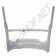 Structure de Cadre Avant Intérieure pour VW T2 Split Conduite à Gauche 107/1963-07/1967  - Silver Weld Through réf 211703001