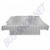 Plancher arrière T2 03/55-07/63 - Qualité Silver Weld Through (Référence : 211813243A)