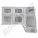 Porte avant gauche pour VW Type-2 Bus (Split Screen) 12/60-12/63 (à partir du Châssis 705 620) [Référence: 214831051 A]