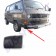 Embout de pare-choc 251807124A pour Volkswagen Transporter 1980-1992, côté passager avant et côté conducteur arrière. Références : 251807124A, 251 807 124 A