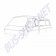 Joint de lunette arrière sans jonc Transporter 80-92 251845521