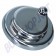 Couvre serrure, tosette, métal chromé, Volkswagen Combi, 03/55-07/65, protection mécanisme d'ouverture, 261827575.