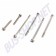 Jeu de 4 vis de fixation pour cabochon de feu arrière1300 68->73 + 1302 N0441291 Sur www.bus-shop.net