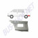 Pièce T4, 701809171D, Réparation VW, Roue Arrière Gauche