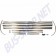 Kit de Baguettes de Caisse, Aluminium Deluxe, Combi 08/67-07/71, Embellissement, Installation Facile, Clips Inclus, Authenticité