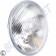 Optique H4, phare style US, phare buggy, emplacement veilleuse, diamètre 180 mm, homologué E. Référence : AC941113, VA17301.