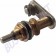 Axe d'essuie-glace, Volkswagen Coccinelle, 1300, 1500, 08/67-07/69, 1200, 08/67-07/72, côté passager, 111998162B