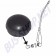 Capuchon cache vis, Axe d'essuie-glace, Plastique noir, Coccinelle, Karmann Ghia, Type 181, Bus T2, Bus T3, Golf 1, 133955435.