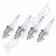 Bougies NGK BP7HS à culot court pour moteurs à haute performance (lot de 4)